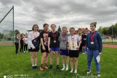 Czwórbój  lekkoatletyczny dla uczniów klas V – VI, etap powiatowy