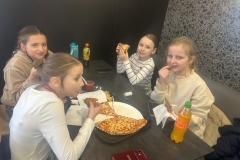 Klasa 4b na łyżwach