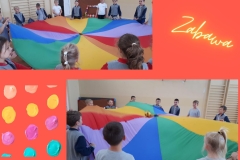 Niebieski i Kremowy Podróż / Wakacje Plany Kolaż Fotograficzny