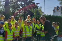 Pierwszaki poznają Patrona szkoły