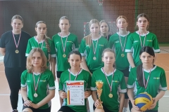 powiatowy finał piłki siatkowej dziewcząt
