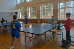 Powiatowy finał tenisa stołowego dziewcząt
