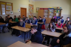 Spotkanie uczniów LO z klasami ósmymi