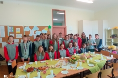 Świąteczne spotkanie klasy 6a