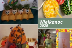 Wielkanocne inspiracje uczniów klasy II a i II b  w czasie kwarantanny