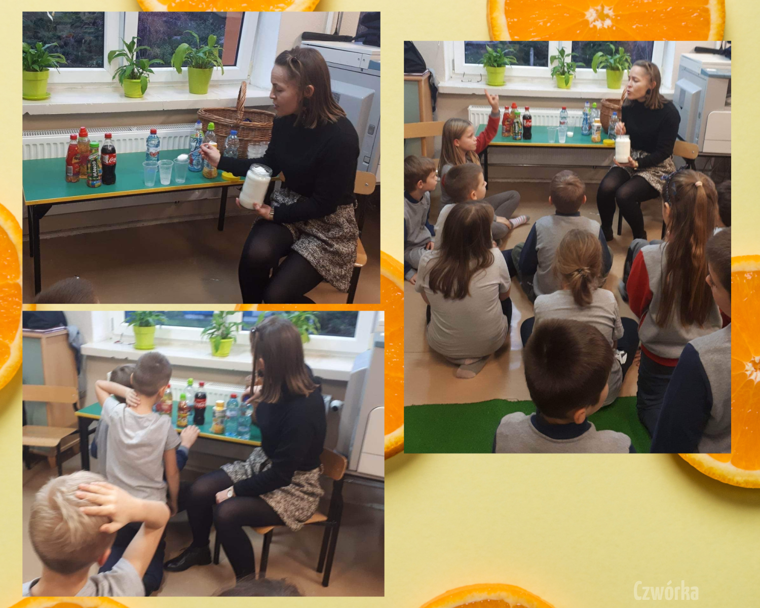 Różowy i Szary Zaślubiny Odnowienie Kolaż Fotograficzny - 4