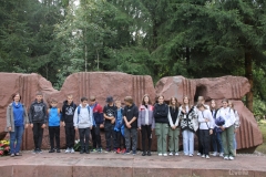 Wycieczka klas siódmych do Treblinki