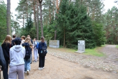 Wycieczka klas siódmych do Treblinki