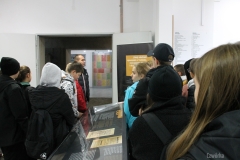 Wycieczka klas siódmych do Treblinki 