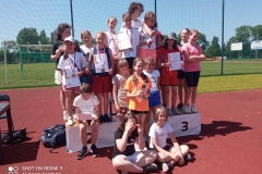 zawody lekkoatletyczne w ramach Sokołowskiej Olimpiady Dzieci