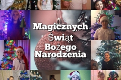 Życzenia świąteczne od klas trzecich