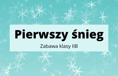 Pierwszy śnieg w 2 b