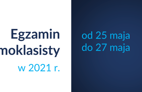 Informacja CKE o egzaminie ósmoklasisty