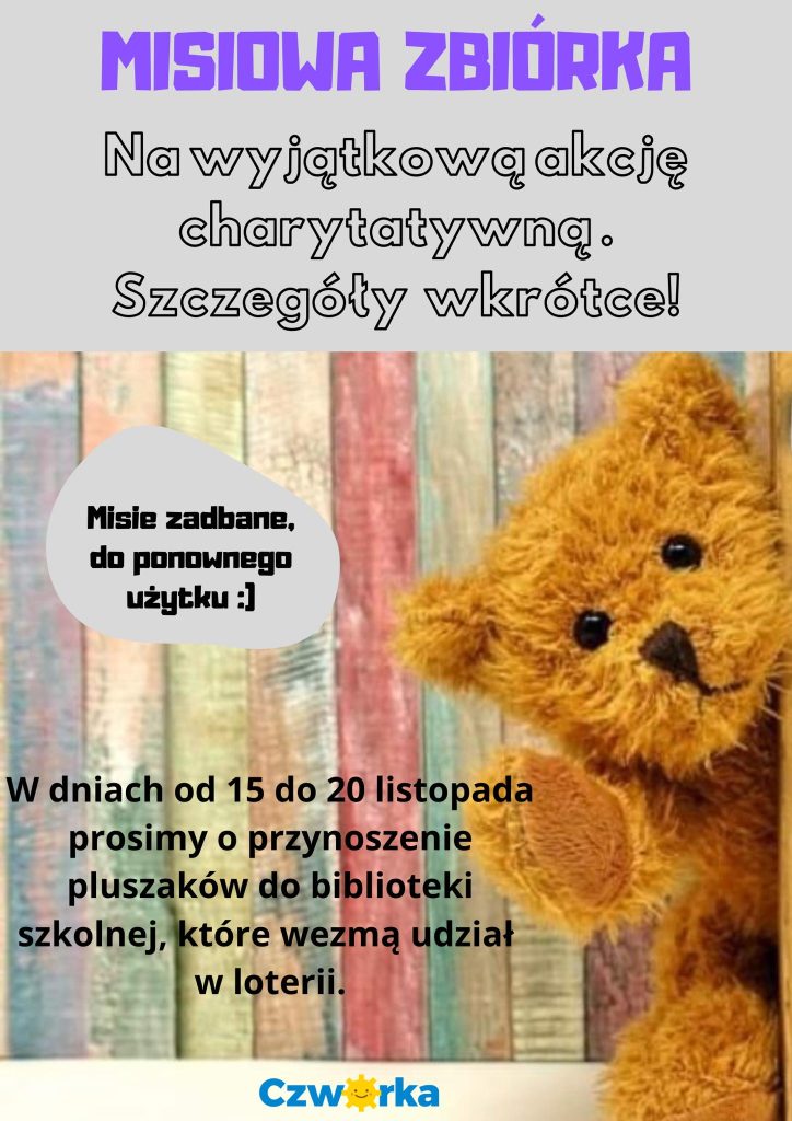 Charytatywna zbiórka pluszaków