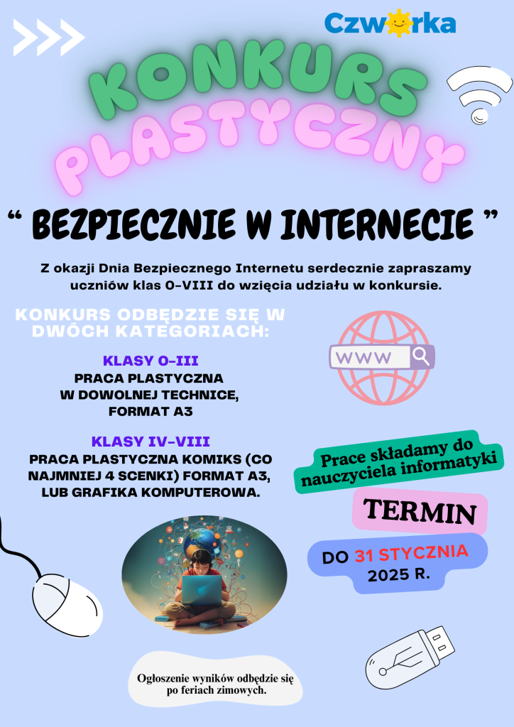 KONKURS - BEZPIECZNIE W INTERNECIE