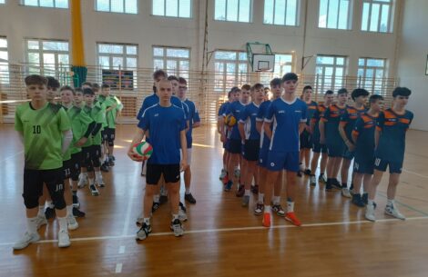 Powiatowy finał piłki siatkowej chłopców