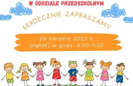 Dzień adaptacyjny w oddziale przedszkolnym