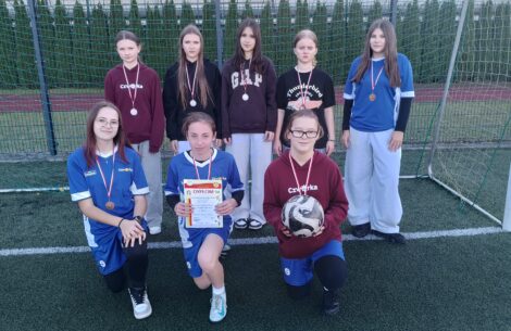 Powiatowy finał  piłki nożnej dziewcząt