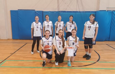 Powiatowy finał piłki koszykowej dziewcząt