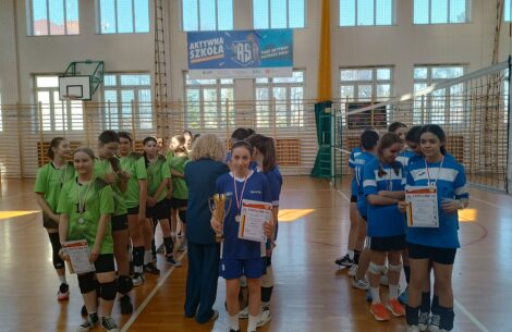 Powiatowy finał piłki siatkowej dziewcząt