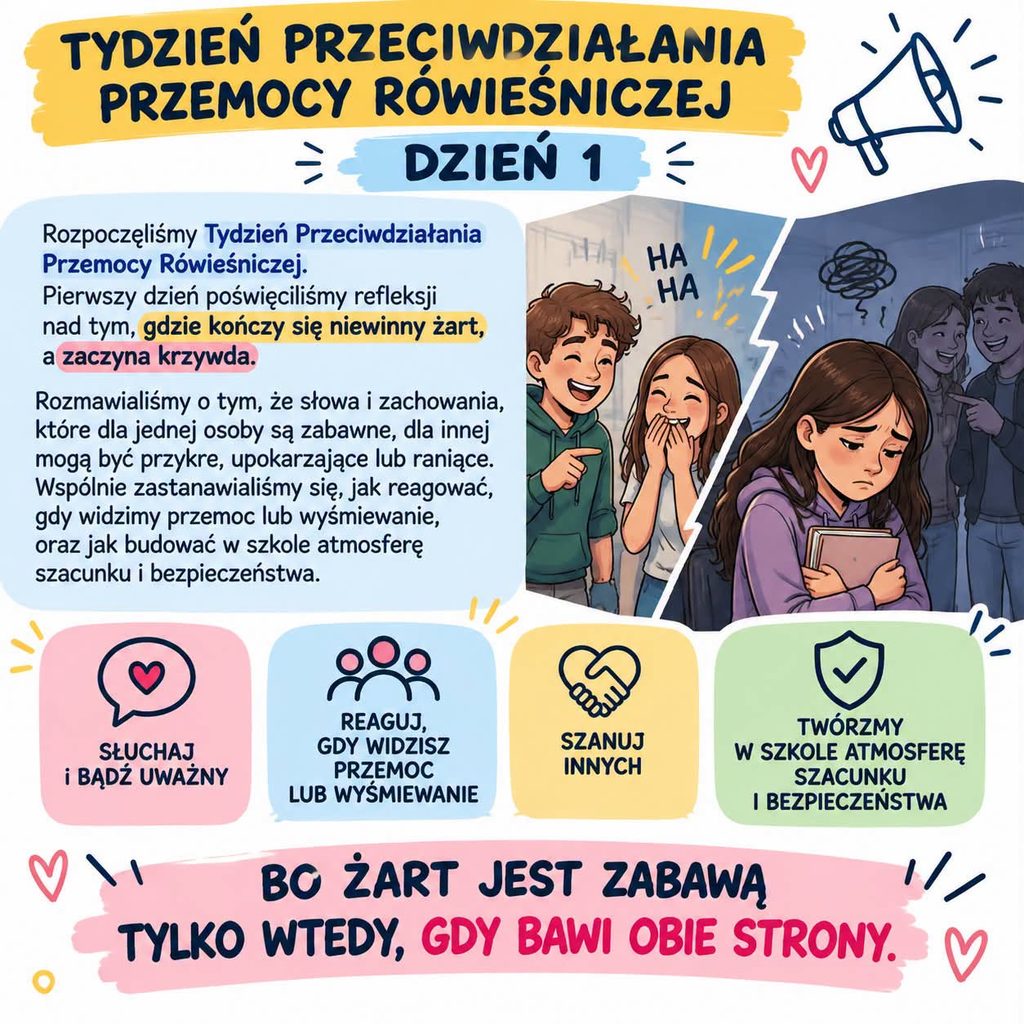 Tydzień Projektowy Przeciwdziałania Przemocy Rówieśniczej