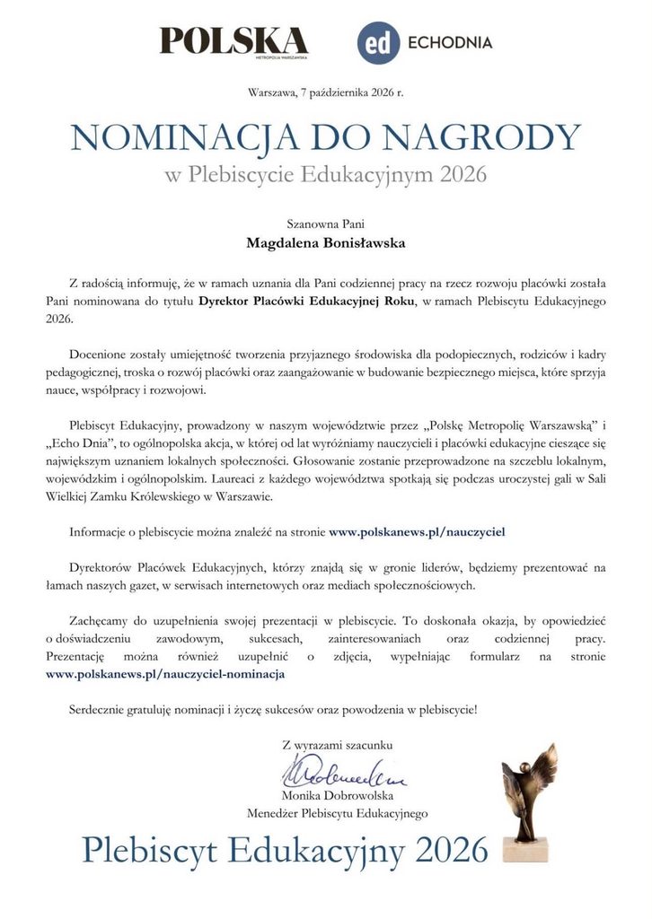 Plebiscyt Edukacyjny 2026