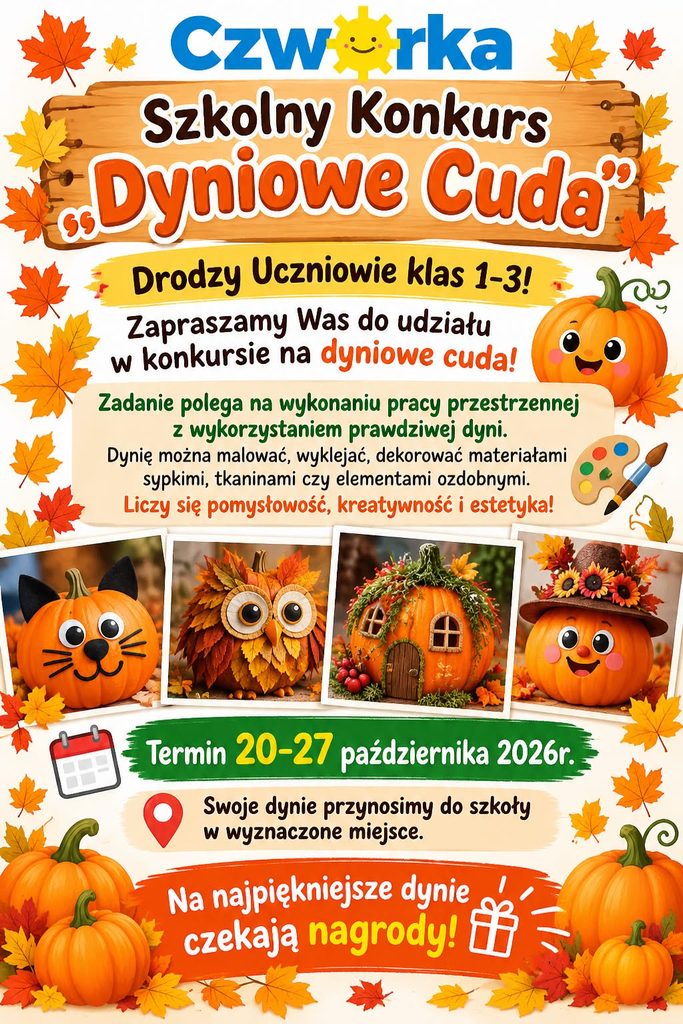 Konkurs "Dyniowe cuda"